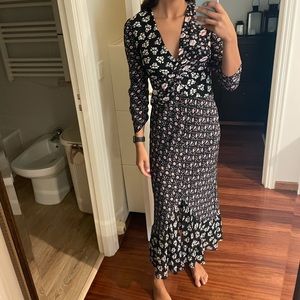 Rixo floral dress